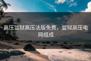 高压监狱高压法版免费，监狱高压电网组成