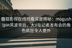 蘑菇影视在线观看深度揭秘：mogushipin风波背后，大V在记者发布会的角色疯狂令人意外